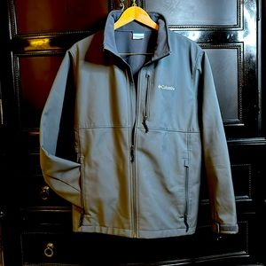 Columbia full zip lightweight fleece line men's size Large